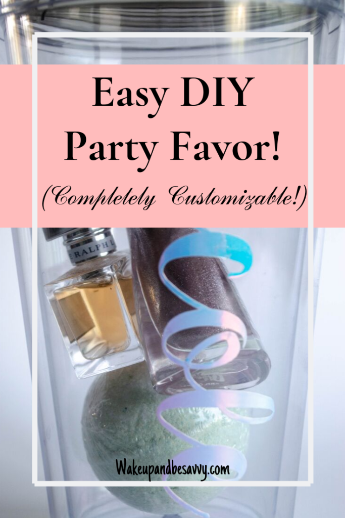 easy DIY party favor