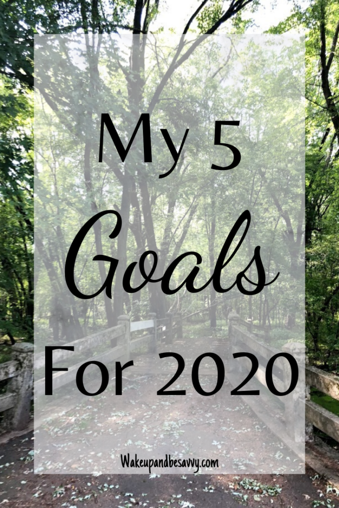 My 5 Goals for 2020