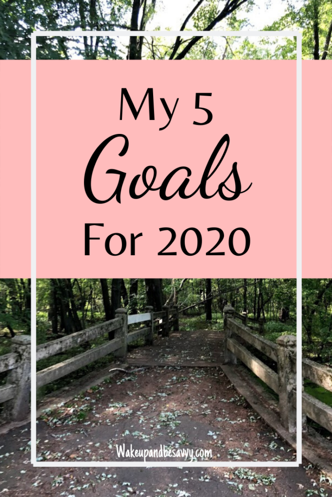 My 5 Goals for 2020